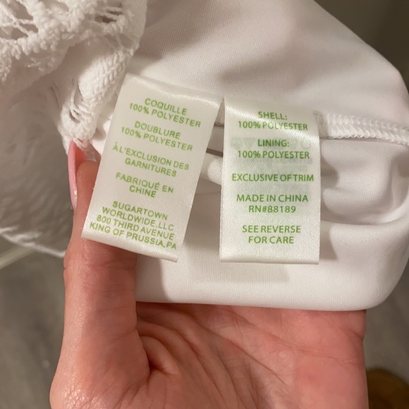 Lilly Pulitzer Asymmetrical Crochet Dress - Picture 5 of 5